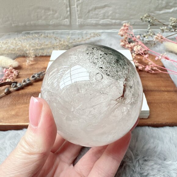 Garden Quartz Sphere - Picture 6 of 11
